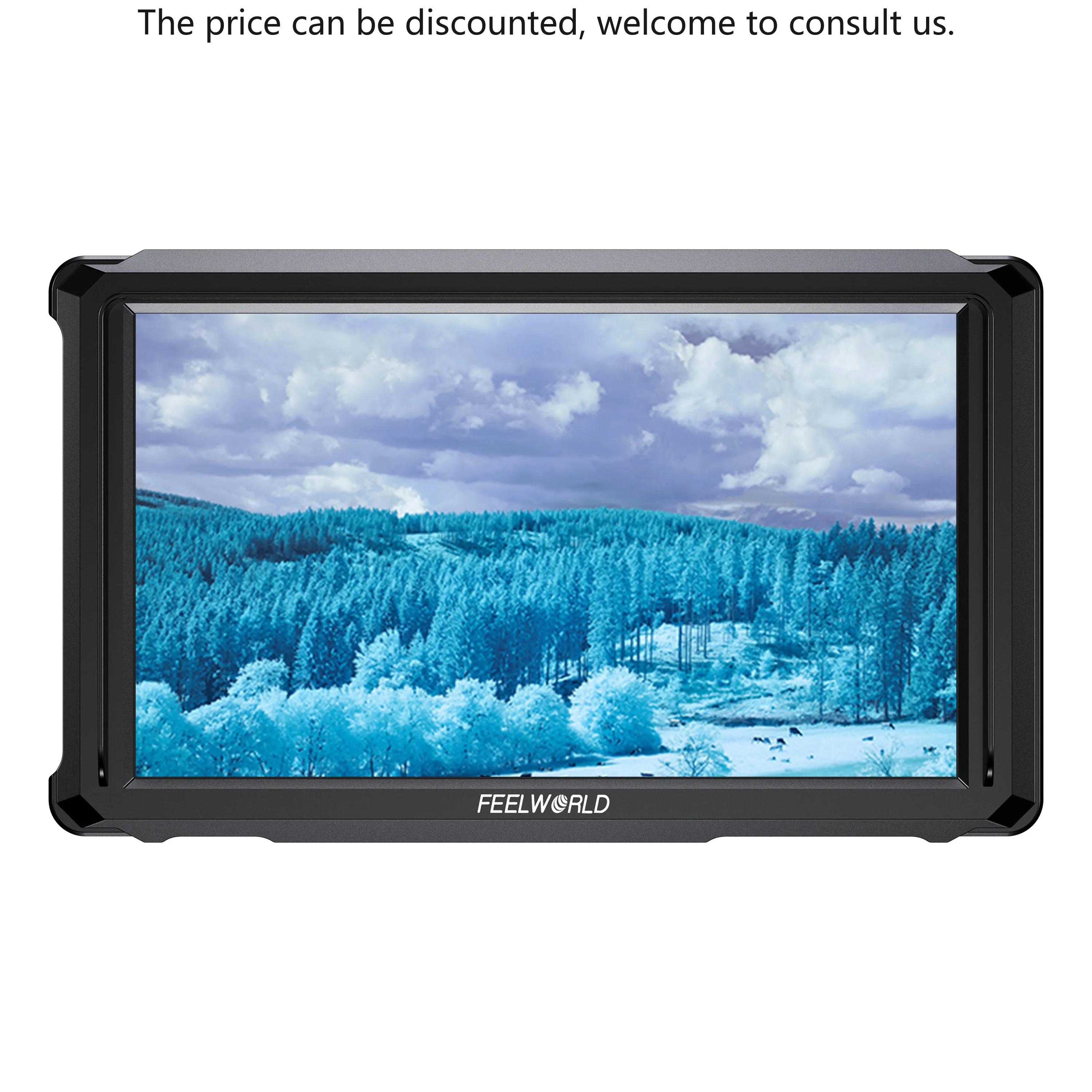 

FEELWORLD FW568 PRO 6-inch 4K HDMI 60Hz Smart Compact Design 1200nit HighBrigt Camera DSLR Monitor Portable HDMI Monitor