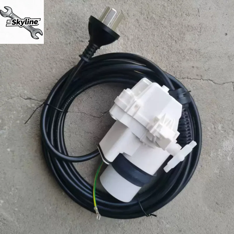 Microswitch for high-pressure car washers with gun stop and gun start A assembly with capacitor