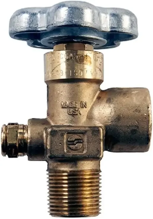 

New 20 cu ft Steel Nitrogen Cylinder with CGA580 Valve