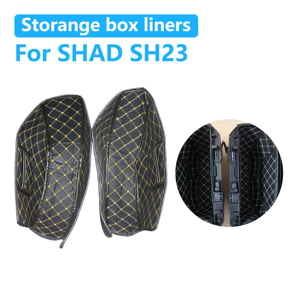ل SHAD SH23 دراجة نارية الخلفي الجذع الداخلية وسادة مقعد دلو تخزين صندوق أمتعة بطانة وسادة الخلفية الذيل مقعد حقيبة بطانة الوسادة