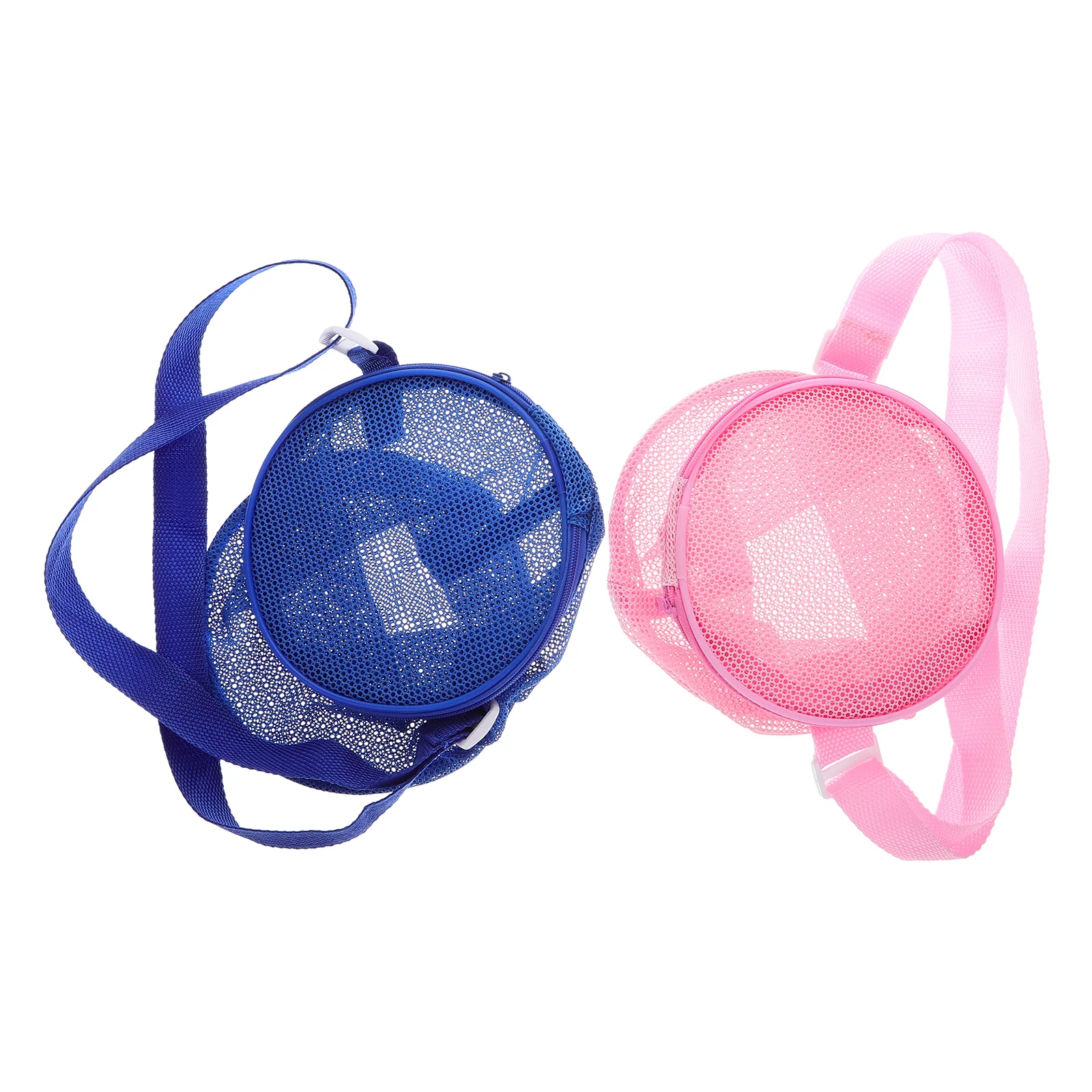 2 Pcs Collection Bag Sand Mesh Beach Tote for Kids Toy Bags Storage Shell Child