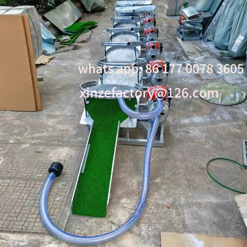 

Customizable Small Gold Digger Vibration Portable Digger Rainbow Turbine