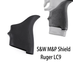 Grip Sleeve For S&W M&P Shield 9mm & .40 S&W / Ruger LC9, EC9 Handgun Rubber Cover Tactical Accessories Anti-slip