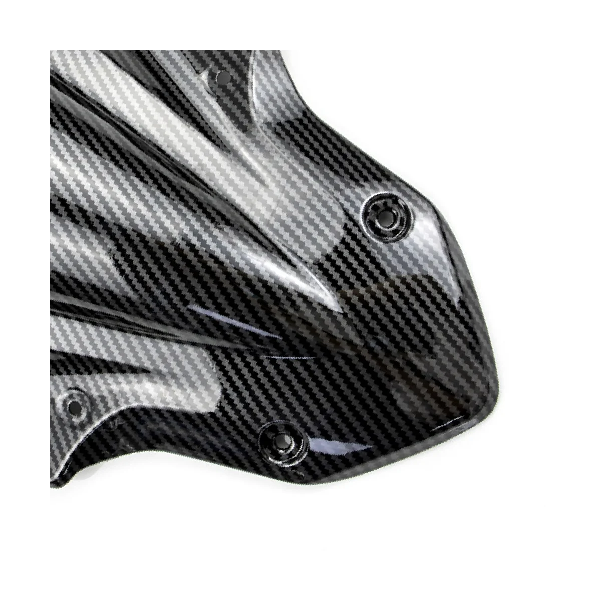 Motorcycle Windscreen Z900 Wind Screen Double Bubble Fit for Z900 2017 2018 Carbon Fiber Pattern