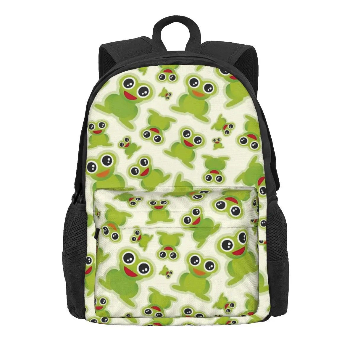 Cartoon Frosch Rucksäcke Jungen Mädchen Bücher tasche Kinder Schult aschen Cartoon Kinder Rucksack Reise Rucksack Umhängetasche große Kapazität