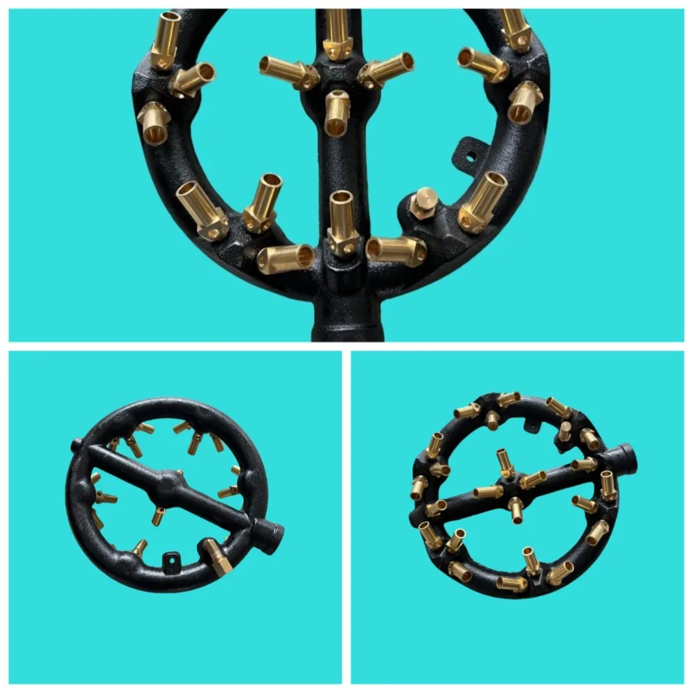 Natural Draft 23 Jet Gas Wok Burner Head Heavy Duty Natural Gas Stove Core Commercial Kitchen Spare Accessories