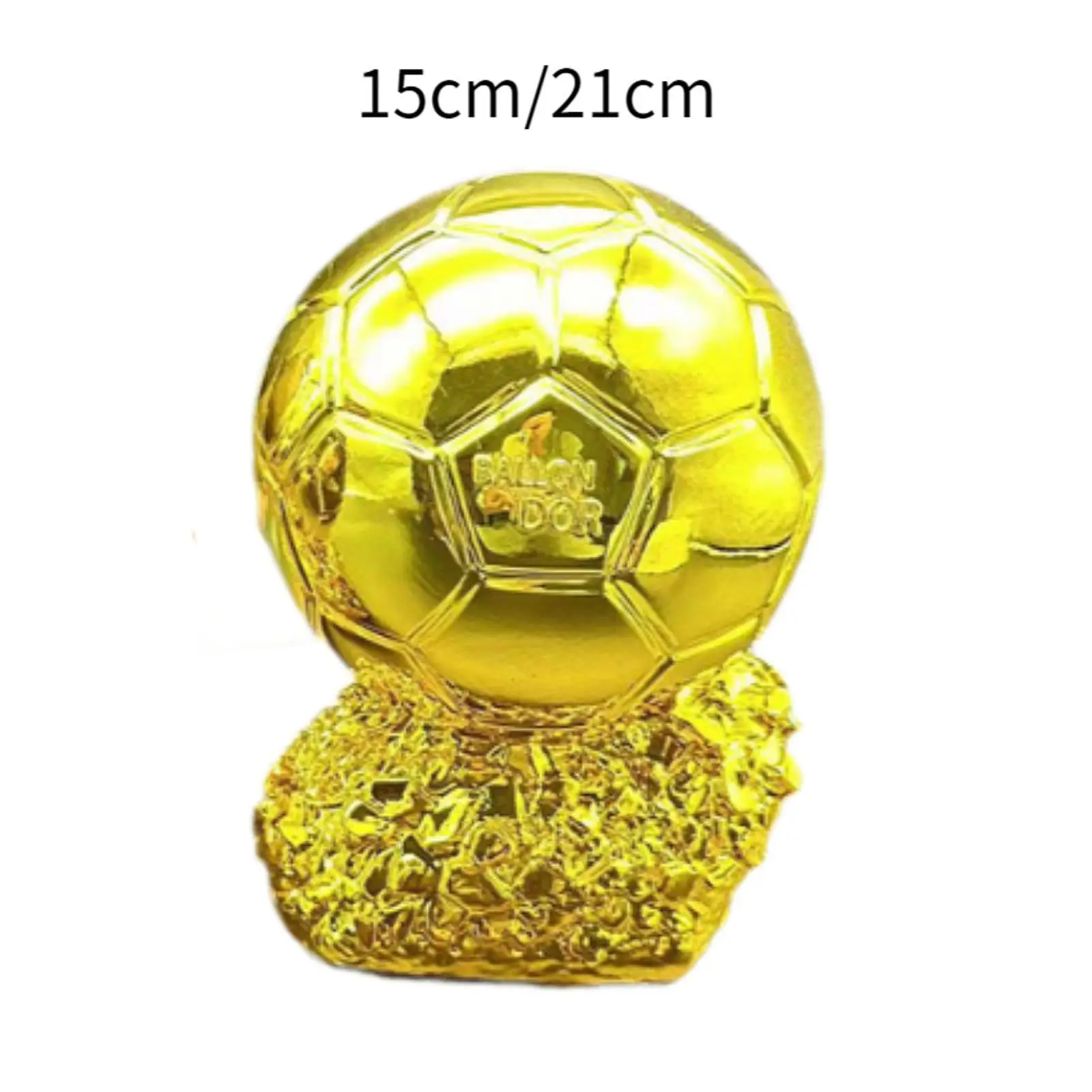 Football Trophy Party Celebration Tabletop Ornament Reward Participation Football Competition Award Soccer League Match Trophy