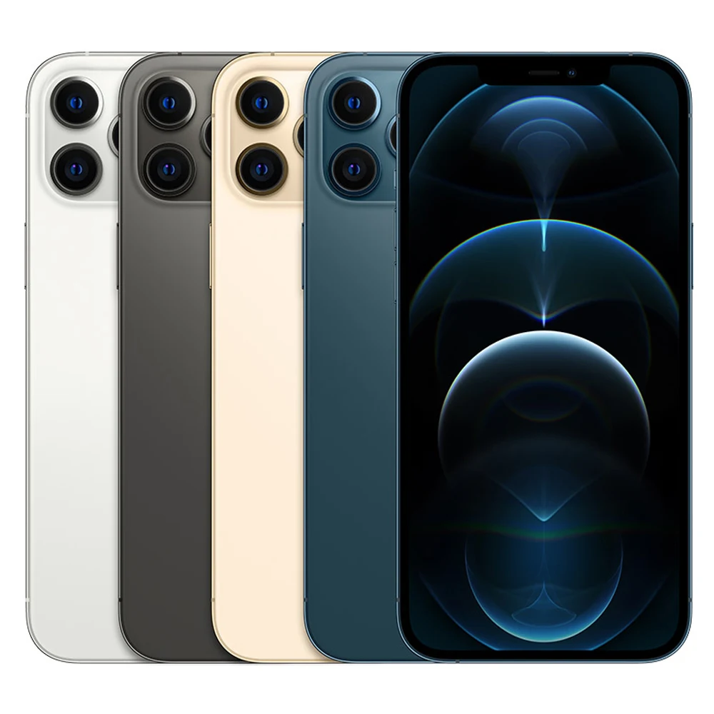 Мобильный телефон Apple iPhone 12 Pro Max 5G Face ID NFC Triple 12MP IOS A14 Bionic Hexa Core 128/256/512GB 6,7'' 12 Pro Max телефон