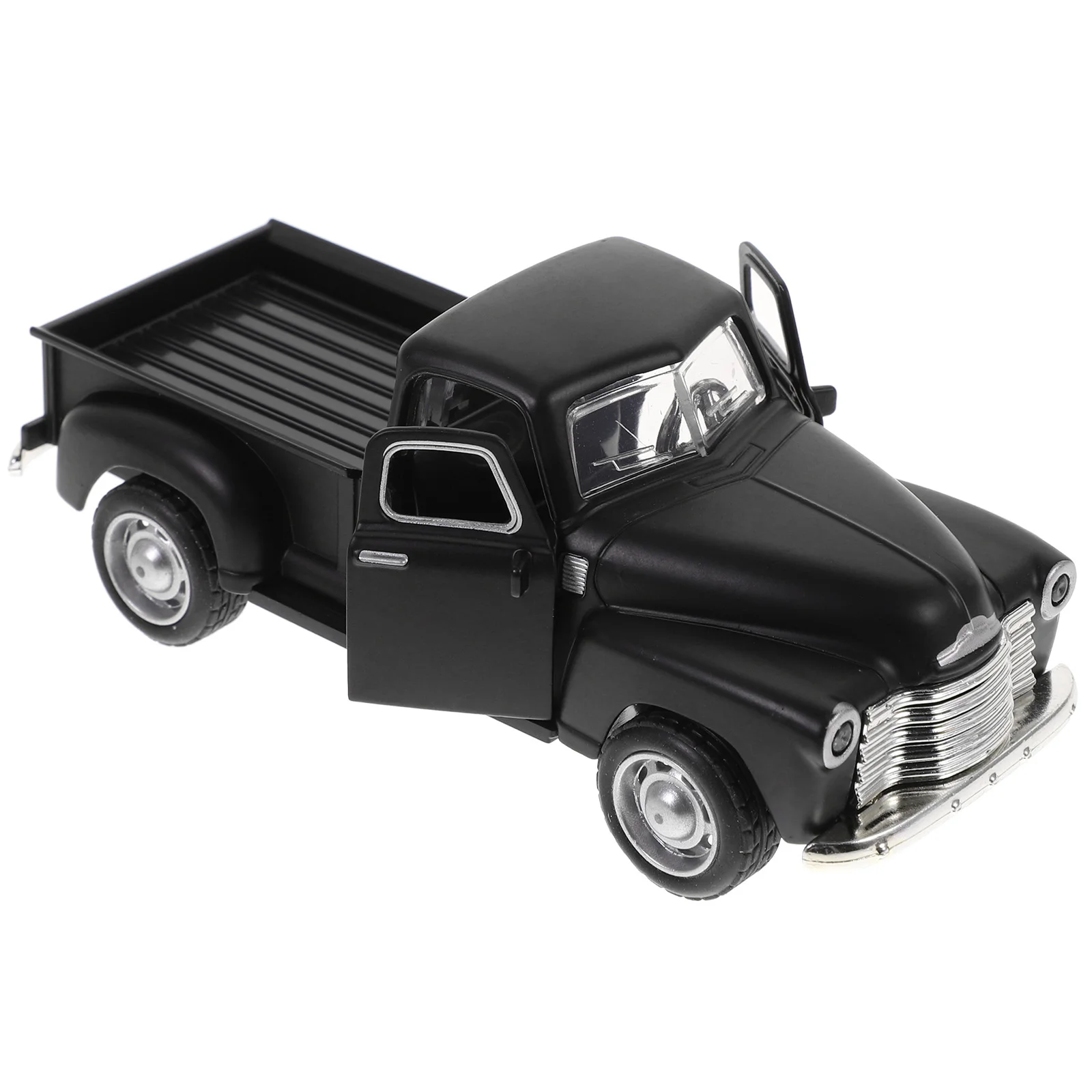 Alloy Car Model Pickup Truck Craft Decoration Photo Prop Retro Metal Home Vintage Old Ornament Child