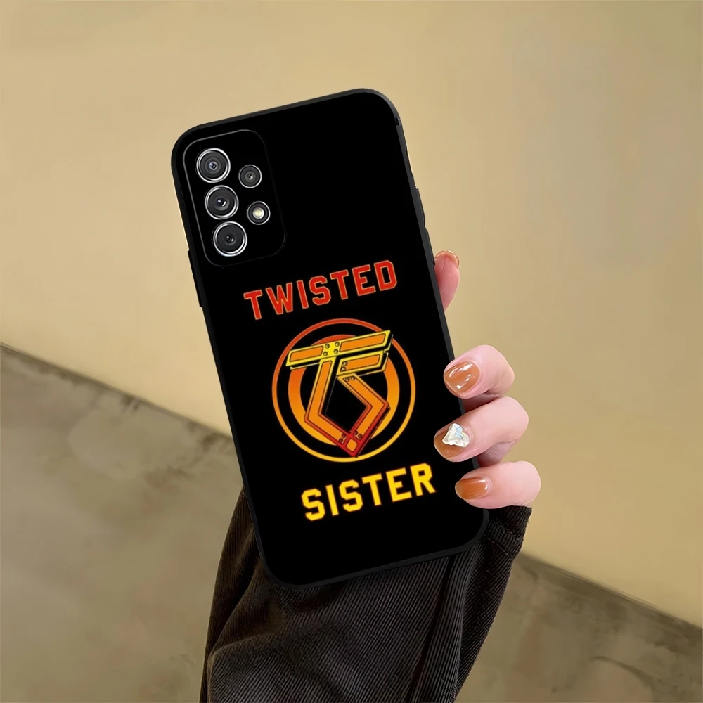 Twisted Sisters Phone Case for Samsung Galaxy S23 S24 S20 S21 S22 Ultra Fe Plus M54 A34 A54 A24 A52 A53 Coque