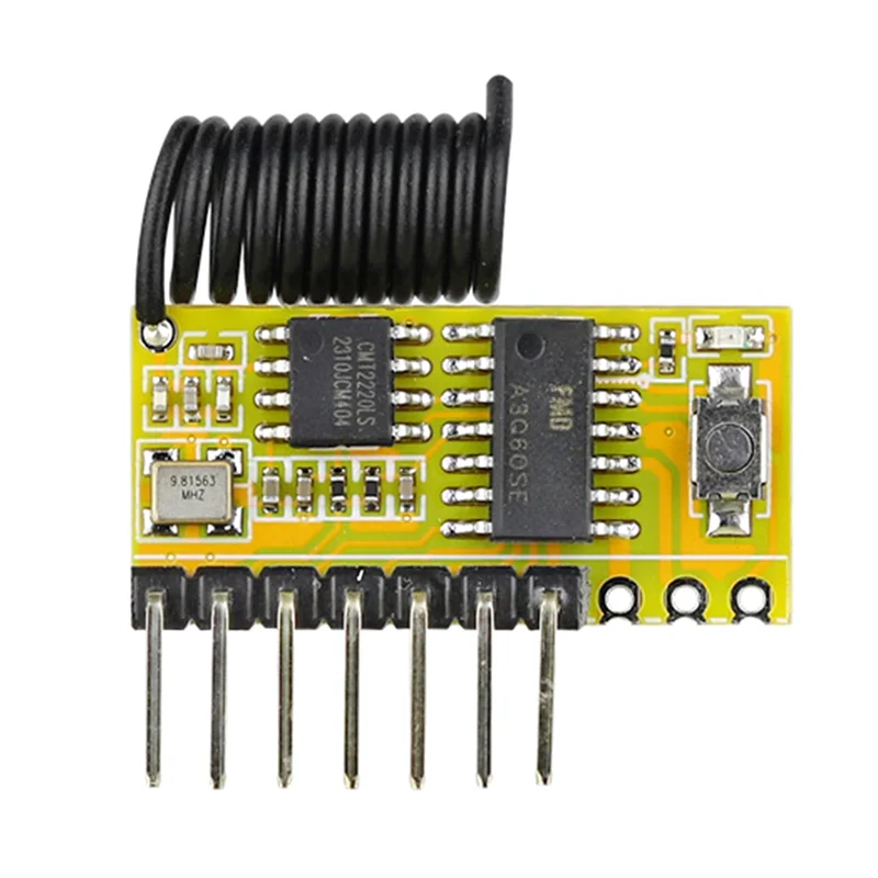 

FEDI-315Mhz 8CH Superheterodyne Receiving Module Withdecoding 8-Way Control Fordoor Access Wireless Signal Receiver