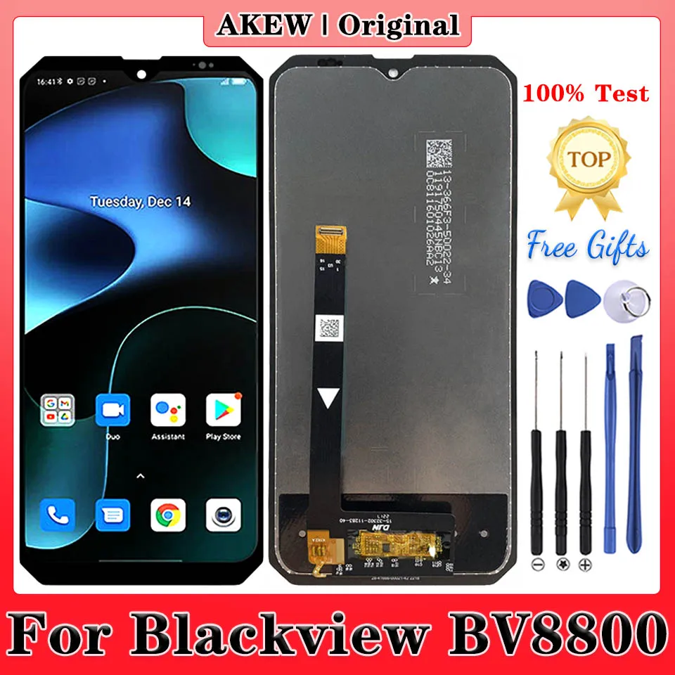 New Original For Blackview BV8800 LCD Display BLACKVIEW BL8800 Pro Touch Screen BL BV 8800 Pro Digitizer Assembly Replacement