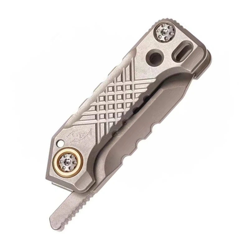 Moyeworks RUISHA 2.0 Folding Crowbar Multi-functional Defensive Titanium Alloy Mechanical And Tactical Equipment Tools