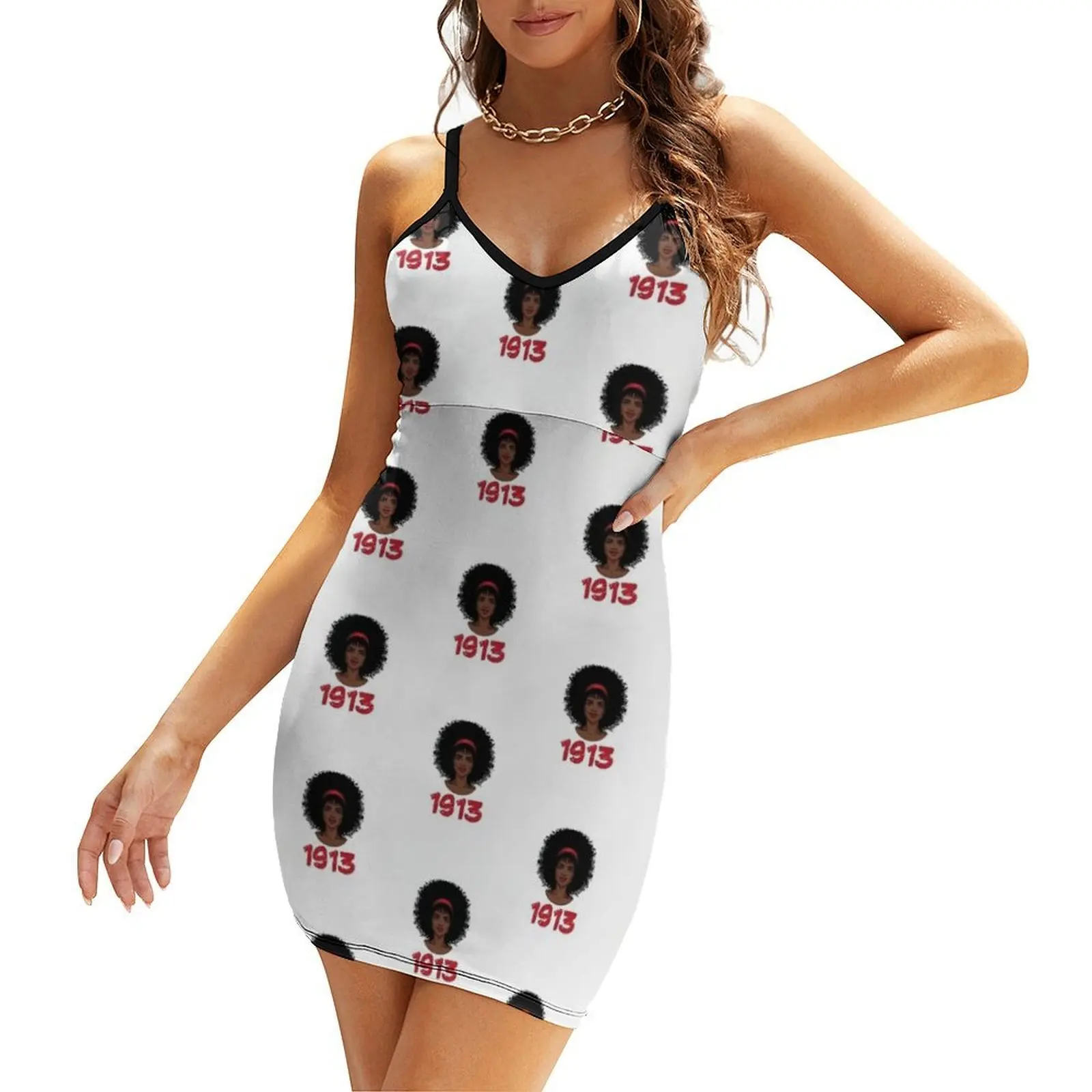 

Delta Sorority DST 1913 Sigma Theta Paraphernalia Sling Dress dresses for special events dresses for prom