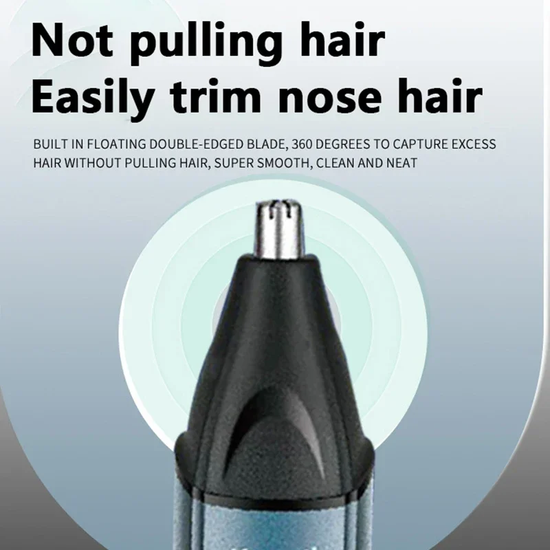 Kemeiバリカン 電気シェーバー 3 in 1 鼻毛カッター メンズ 充電式 コードレス フォイル ひげ剃り グルーミング シェービングマシン
