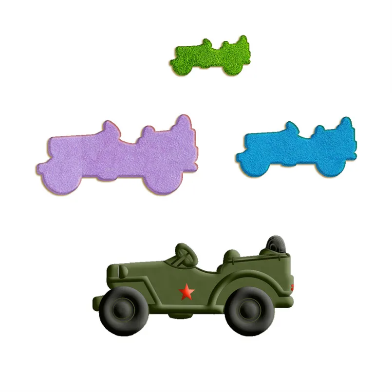 Four Specification Cartoon Transportation Tool,Old Style Battlefield Vehicle,Plastic Mold,Cake Fondant Tool,Cookie Sushi Cutters