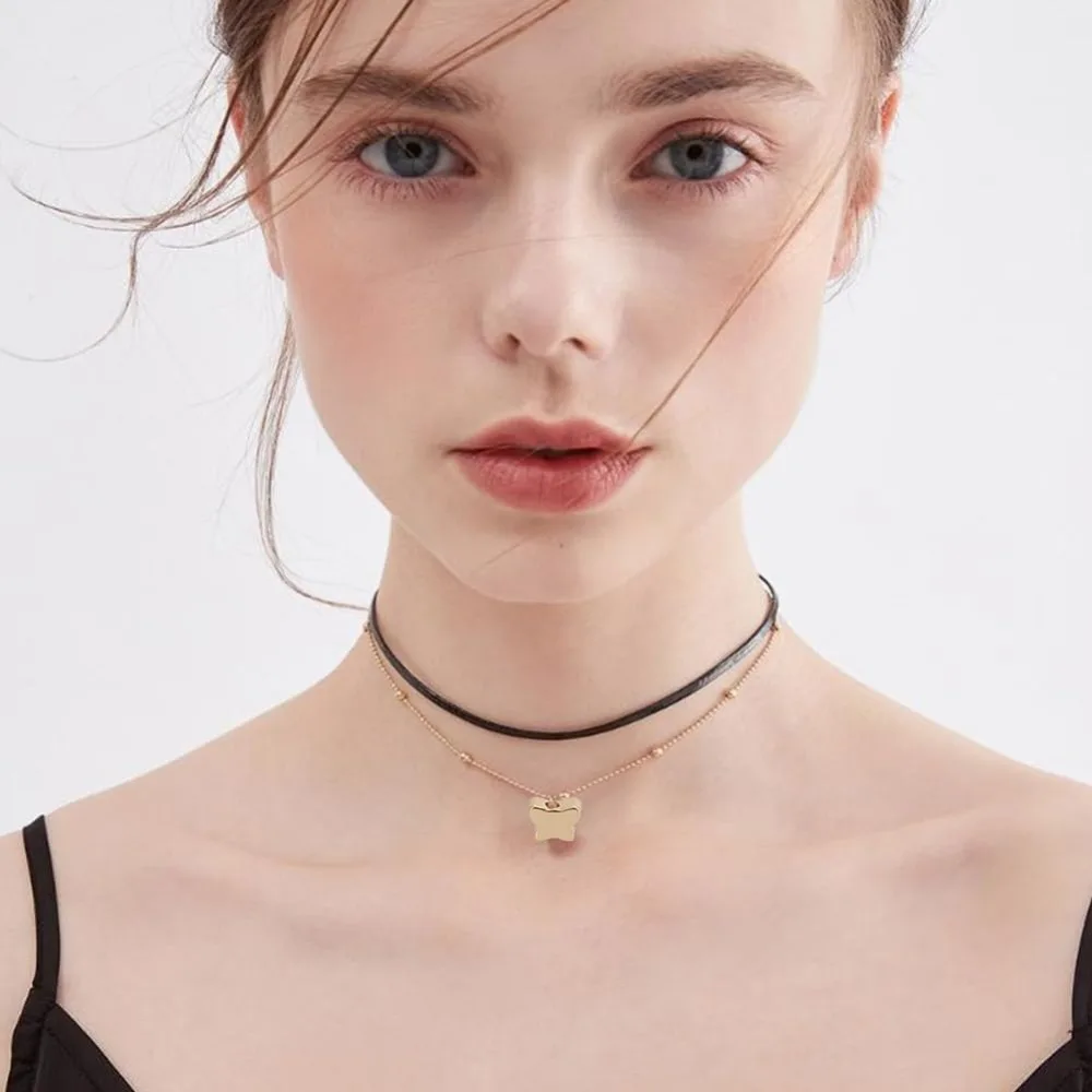 40 قطعة 2 أحجام الفراشة الحقيقية الخرز النحاس فراشة الخرز السلس حبة فضفاض خرزة مباعدة الخرز المعدني DIY بها بنفسك صنع المجوهرات