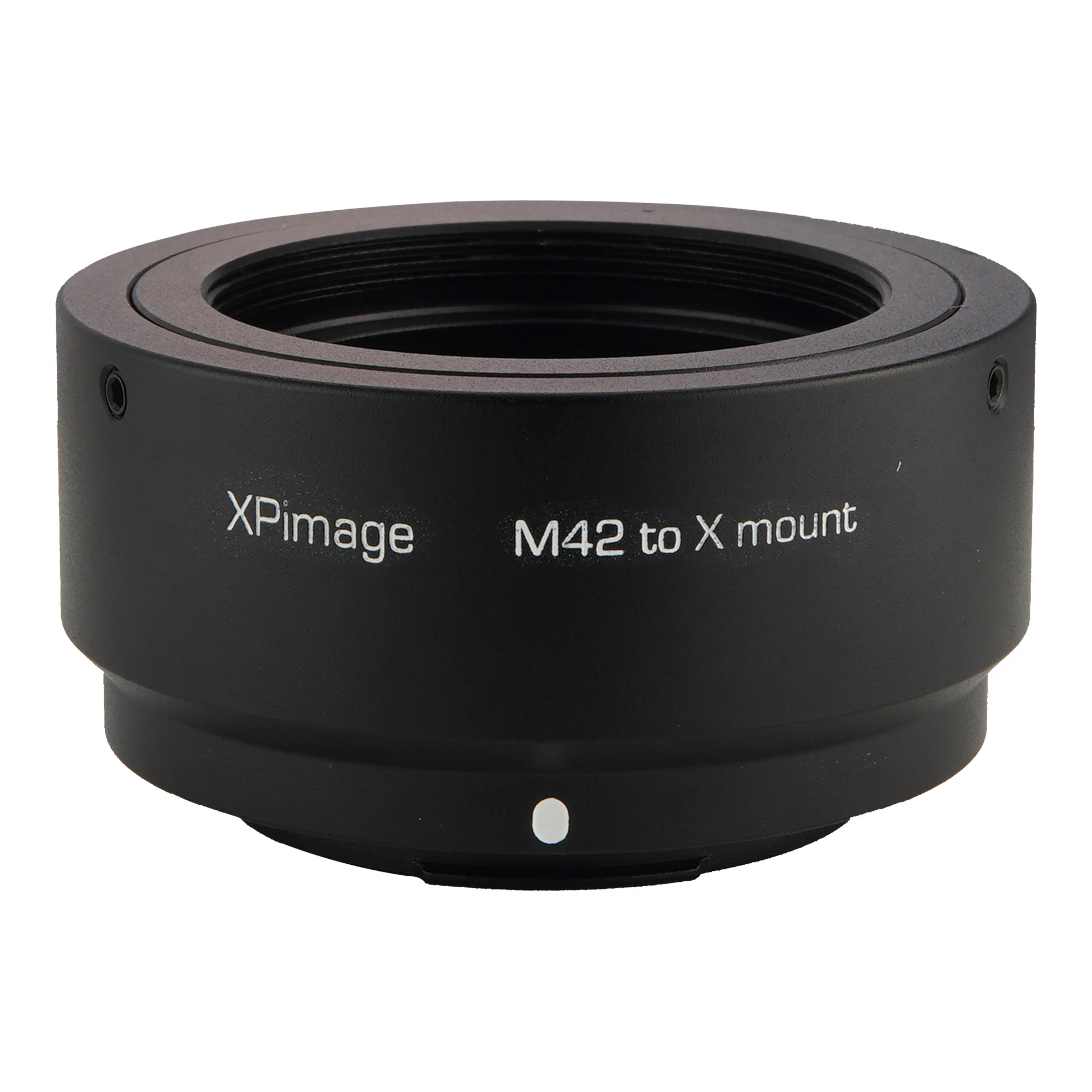 

XPIMAGE M42 to X Lens Mount Adapter Ring Compatible with M42*1mm Screw Thread Lens for Fujifilm X Cameras