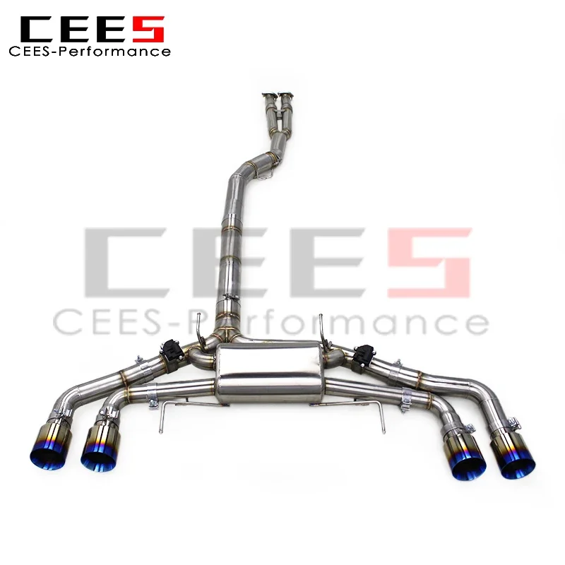 cees Stainless Steel Valve Catback Exhaust Y Pipe for Nissan GTR/GT-R R35 3.8TT 2008-2023 Escape Exhaust Pipe Muffler System