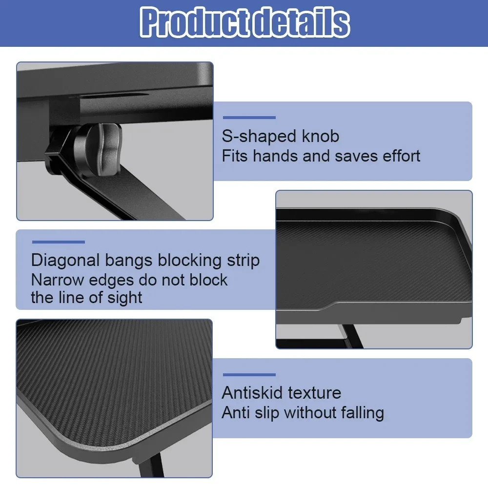 Adjustable TV Monitor Rack TV Screen Top Storage Shelf Holder Computer Desktop Display Stand Router Shelf Rack Home Organizer