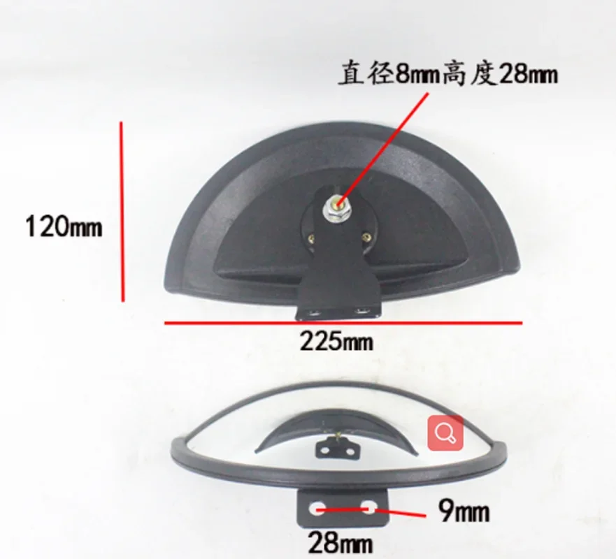 مرآة الرؤية الخلفية للرافعة الشوكية العالمية ، عاكس لهانغشا هيلي لونغونغ تايلفو ، ملحقات الرافعة الشوكية