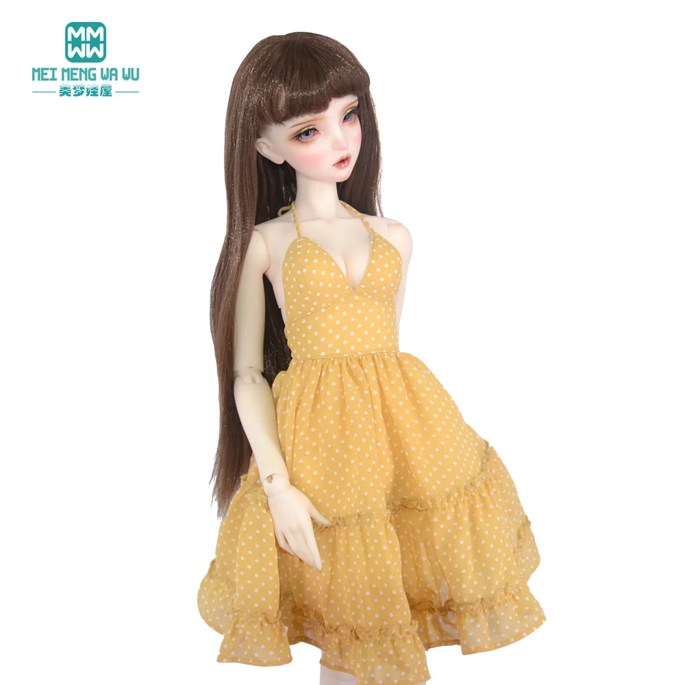 58--60CM 1/3 BJD Doll Clothes DD SD Toy Ball Joint Doll Accessories Fashion Dress Chiffon Skirt Girl Gift