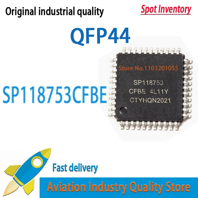 1PCS/LOT SP118753CFBE SP118753 118753 QFP-44 In Stock New Original