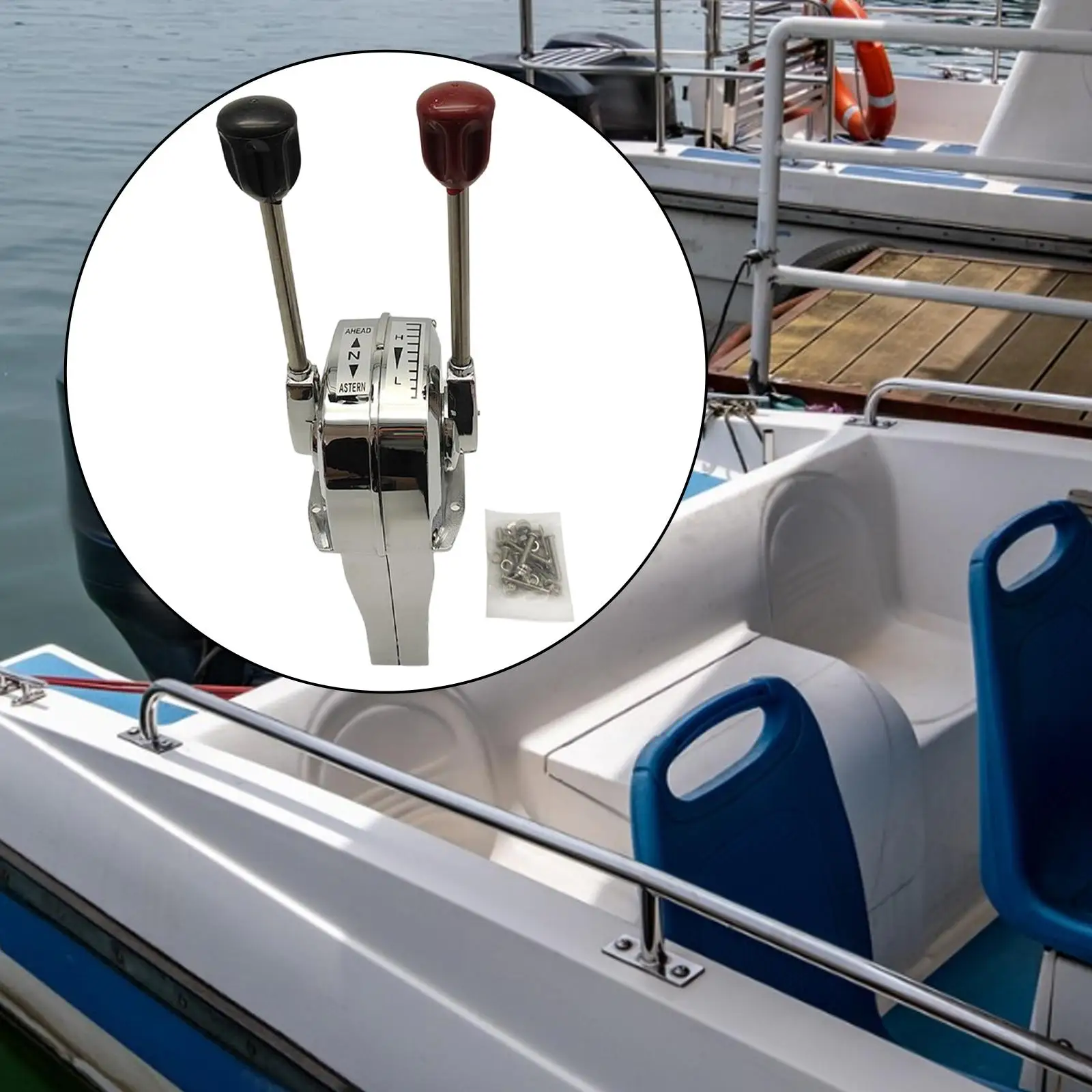boat-double-lever-throttle-control-high-performance-premium-replace-sturdy-accessories-spare-parts-professional-universal