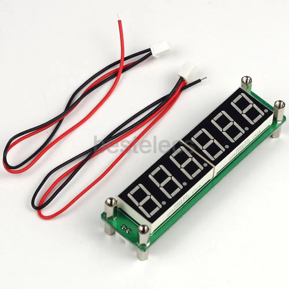 

PLJ-6LED-A Frequency Counter Module for Digital Multimeter Test Equipment 0.1MHz to 65MHz High Precision Frequency