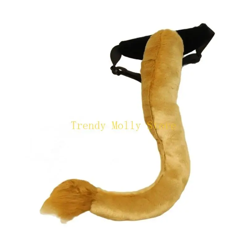 N5kb lion oreilles bandeau tail paw animal lion cosplay costume kid adulte halloween Noël anniversaire Noël.