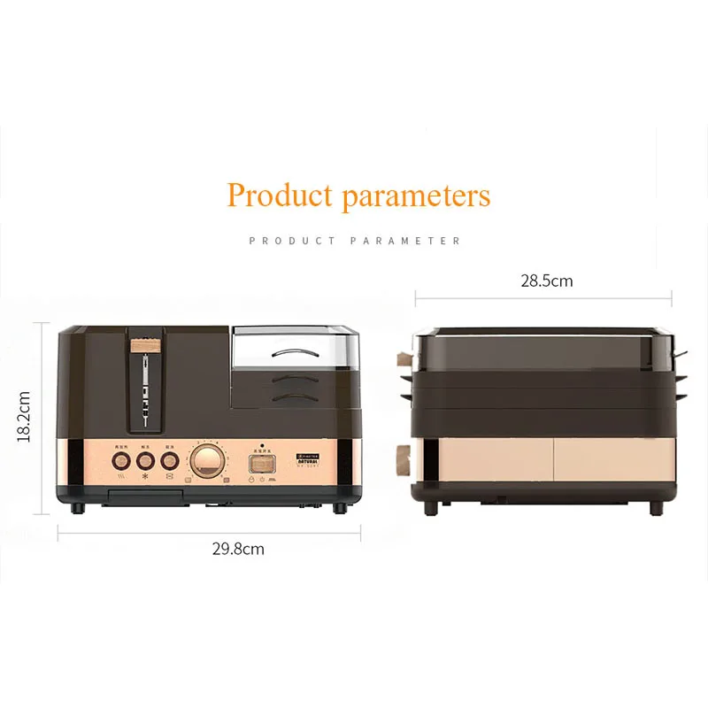 3 in 1 breakfast machine kitchen tools toast furnace automatic household multi-function breakfast toast toast machine