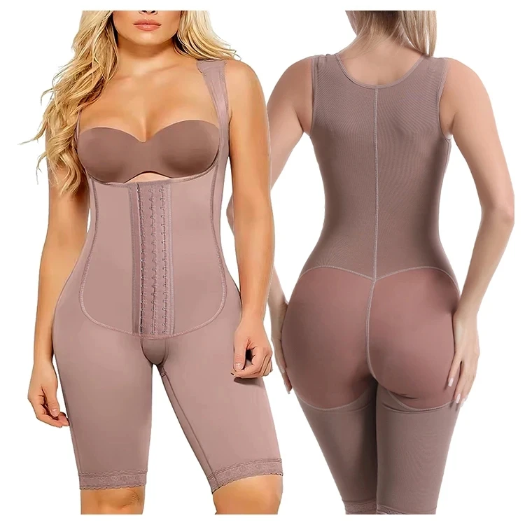 

Faja Girdles Colombian Shaper Full Body Shapewear Post Surgery Postpartum Corset High Compression Abdomen Control Women Bodysuit