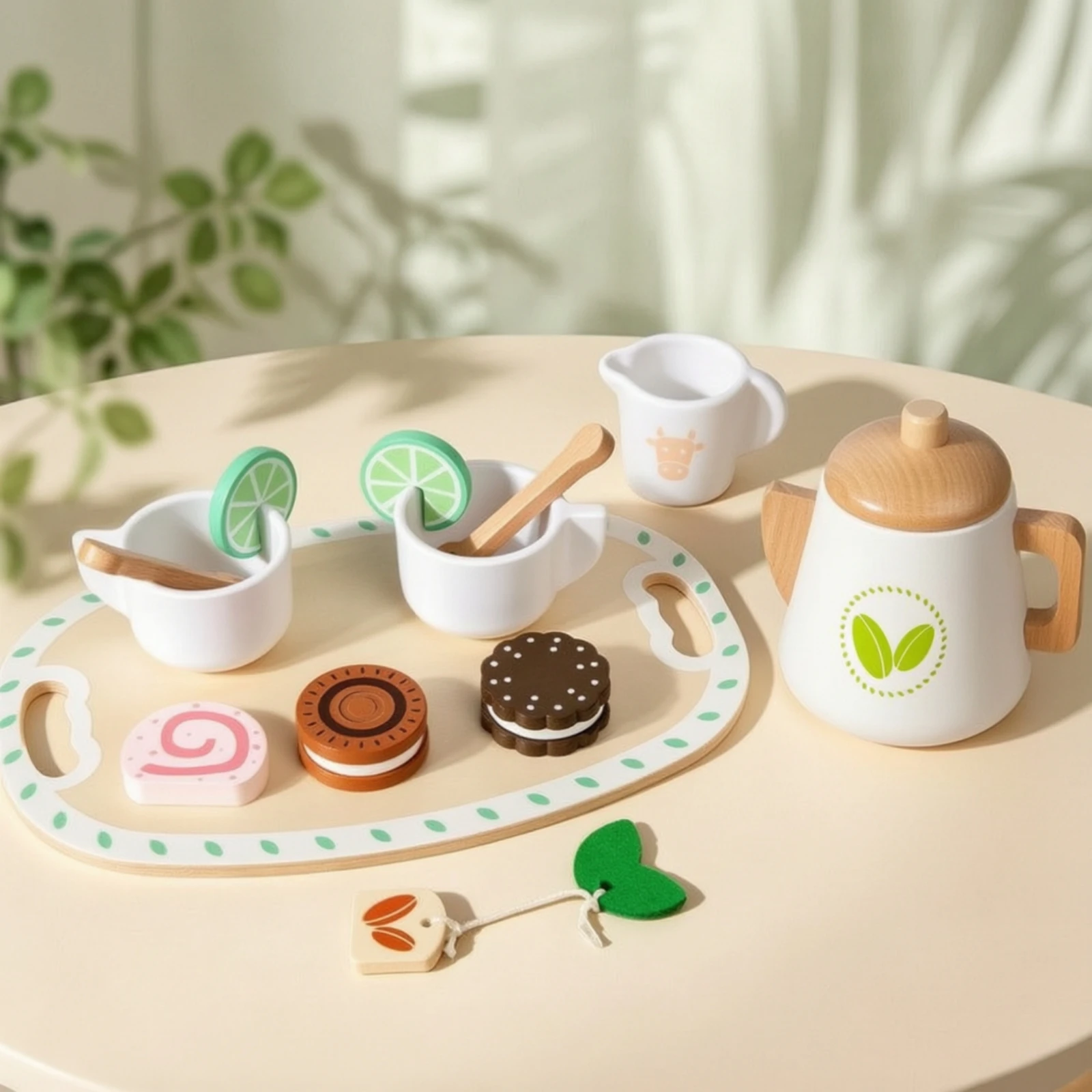 wooden-tea-party-set-smooth-edged-tea-party-set-toy-classic-pastel-for-toddlers-playroom-daycare