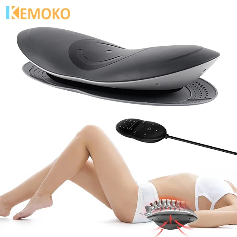 

Electric Waist masajeador Lumbar Traction Massager Adjustable Vibration Waist Massager Waist Spine Support Back Massage Machine