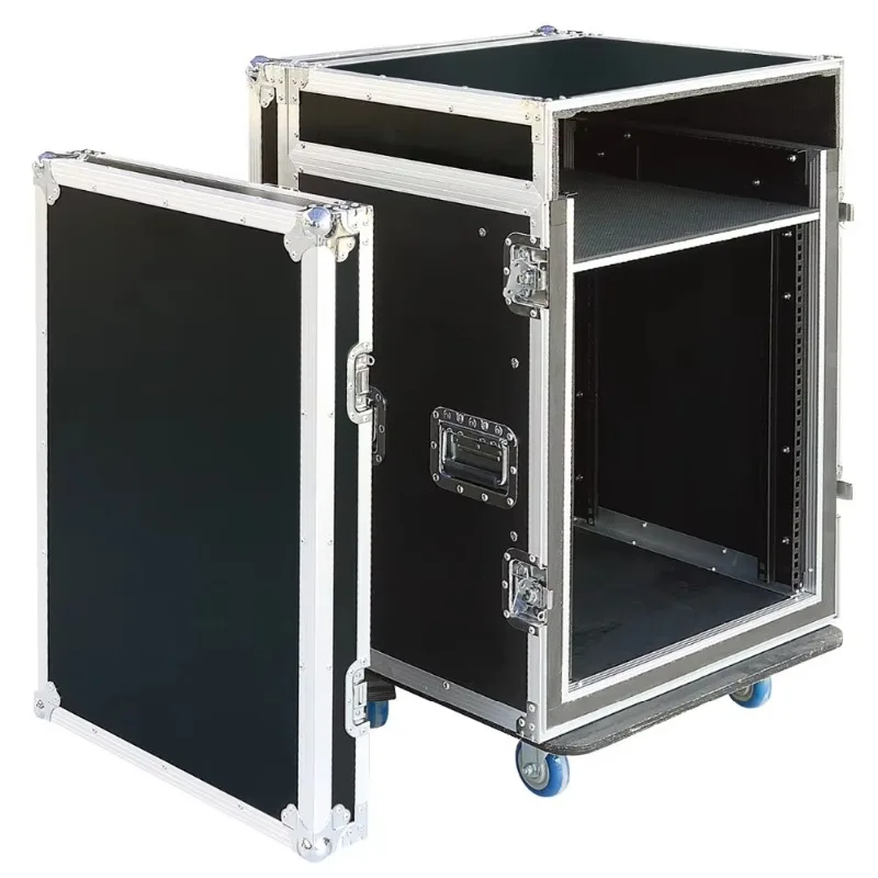 

izable 2U-24U Flight Case Durable OEM Support for Stage Show Events