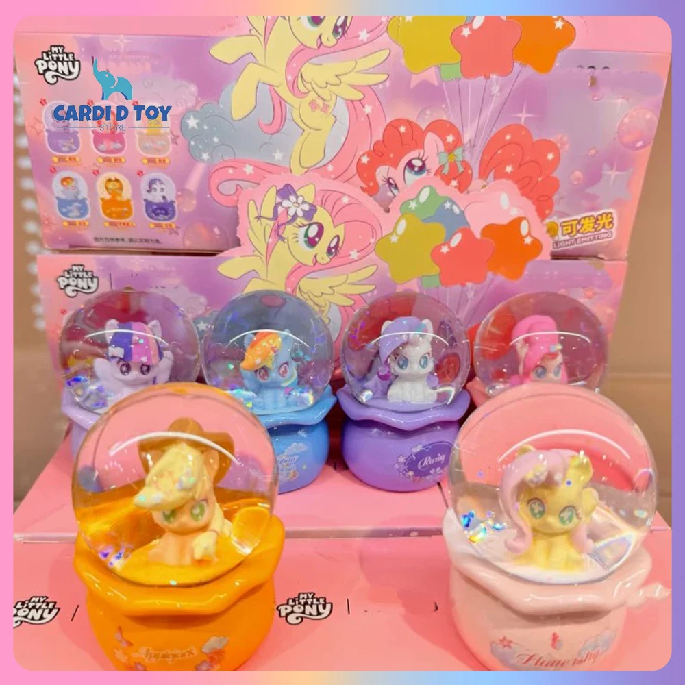 Neue Original My Little Pony Blind Box Kristallkugel-Serie Mystery Box My Little Pony Anime-Figuren Ornament Trendiges Spielzeug Geschenk