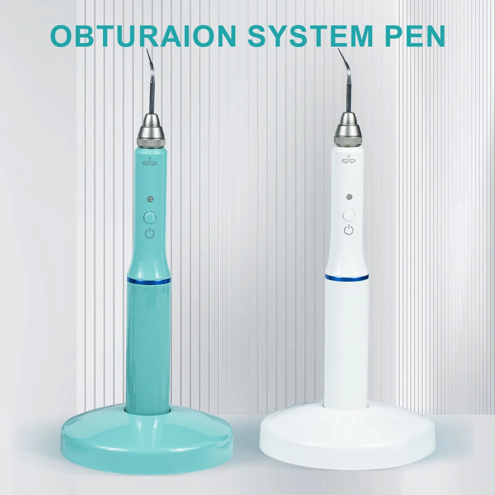 CYE027 Dental Gutta Percha Obturation System Endodontics Root Tool Endo Gutta Dental Heating Pen With 2 Tips