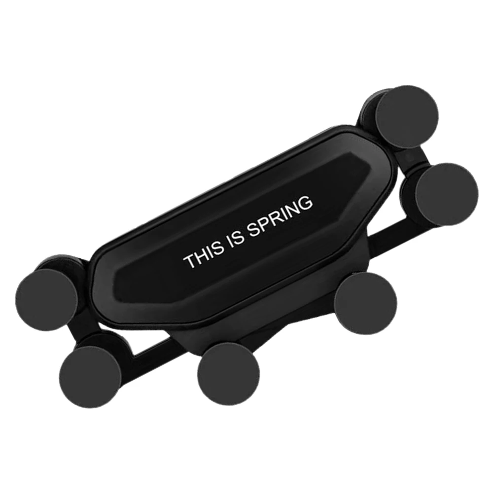 

Car Phone Holder Vent Mount Mobile Support Sturdy Clip On Universal Cellphone Bracket For Car Navigation Safety Practical Auto