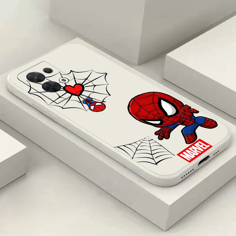 Wunder Spider Man Cartoon Handy hülle für Oppo finden x6 x5 x3 Pro Lite Neo Oppo Reno 9 8 7 Pro Lite 8t 8z 7z 5g Funda