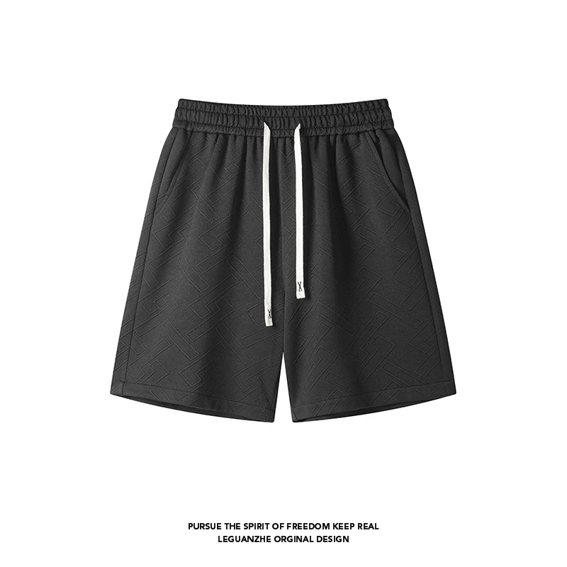 

Mens Shorts Y2k Shorts Summer New Loose Jacquard Casual Outdoor Comfortable Fashion Trendy Elastic Waist