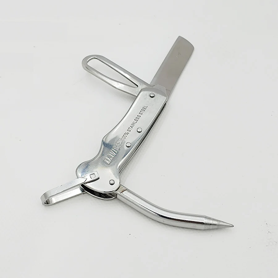 Multifunctional EDC tools  stainless steel blade Portable express unboxing knife For travel camping and fishing Folding knife