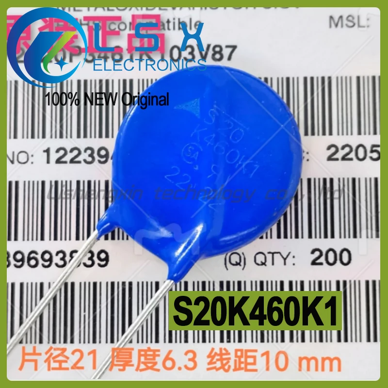 20pcs S20K460K1 B72220P3461K Varistor New and Original