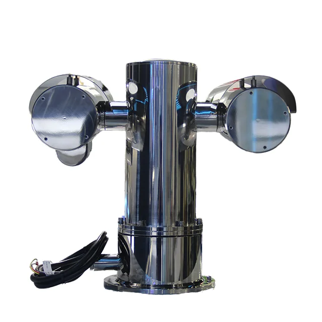 20x 2MP مقاوم للانفجار ومضاد للتآكل التصوير الحراري PTZ كاميرا تلفزيونات الدوائر المغلقة CMOS الاستشعار NVR خيارات بطاقة SD الصغيرة ضمان لمدة سنة واحدة