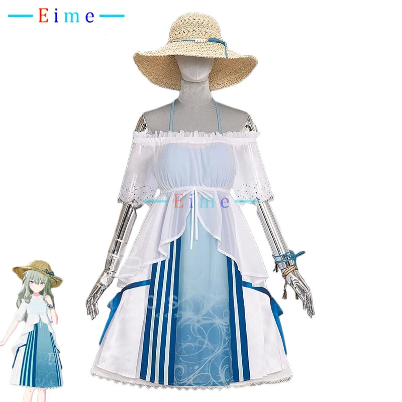 

Game PJSK Cosplay Kusanagi Nene Cosplay Costume Women Cute Party Suit Summer Dress Casual Wear Halloween Uniforms Custom Made