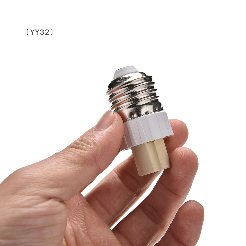 

〔YY32〕1pcs E27 Male To G9 Female Socket Base LED Halogen CFL Light Bulb Lamp Adapter