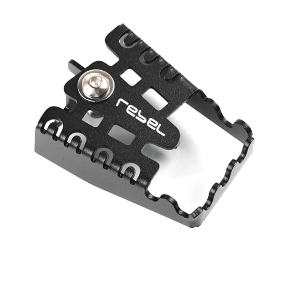 For Honda CMX Rebel 500 300 CMX300 CMX500 Foot Brake Lever Pedal Enlarge Extension Rear Brake Peg Pad Extender  CL500 CL300 ABS - view 2