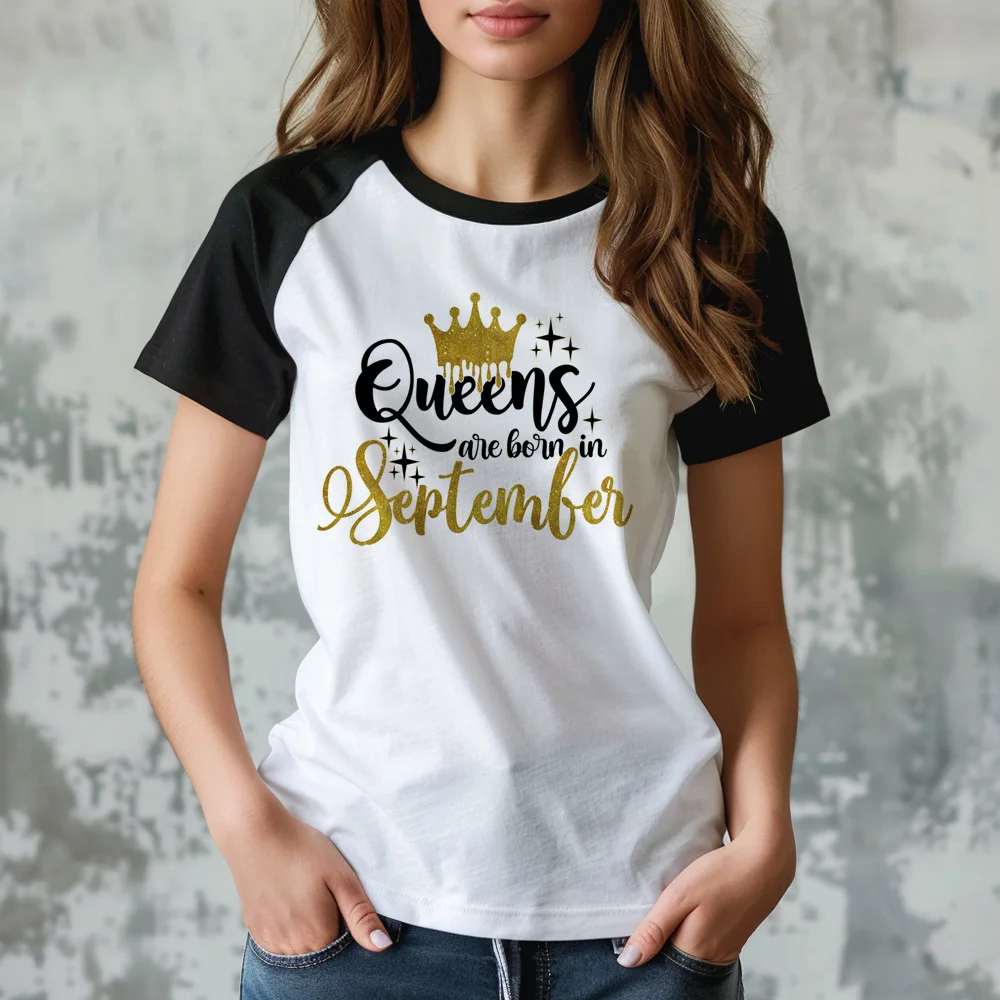 Birthday t shirt women streetwear designer t-shirts girl comic designer anime clothing