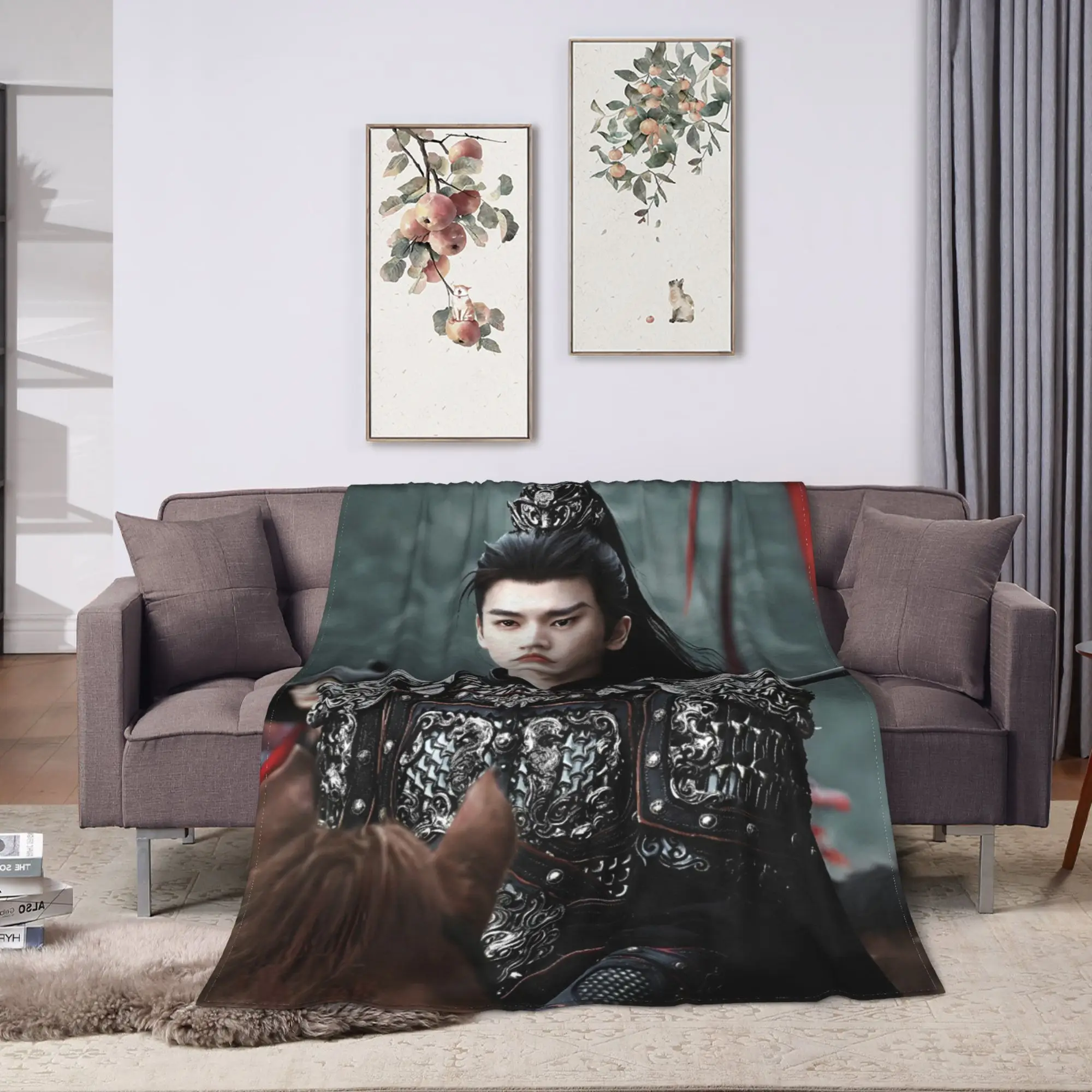 Zhang Linghe Blanket Quality Super Warm  Bedding Throws Winter Picnic Home Decor Novelty Bedspread