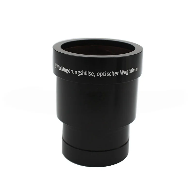 2インチ50mm接眼レンズ延長チューブアダプター、2インチフィルターマウントネジ付き、天体写真撮影セットアップ用、星空観察アクセサリー用