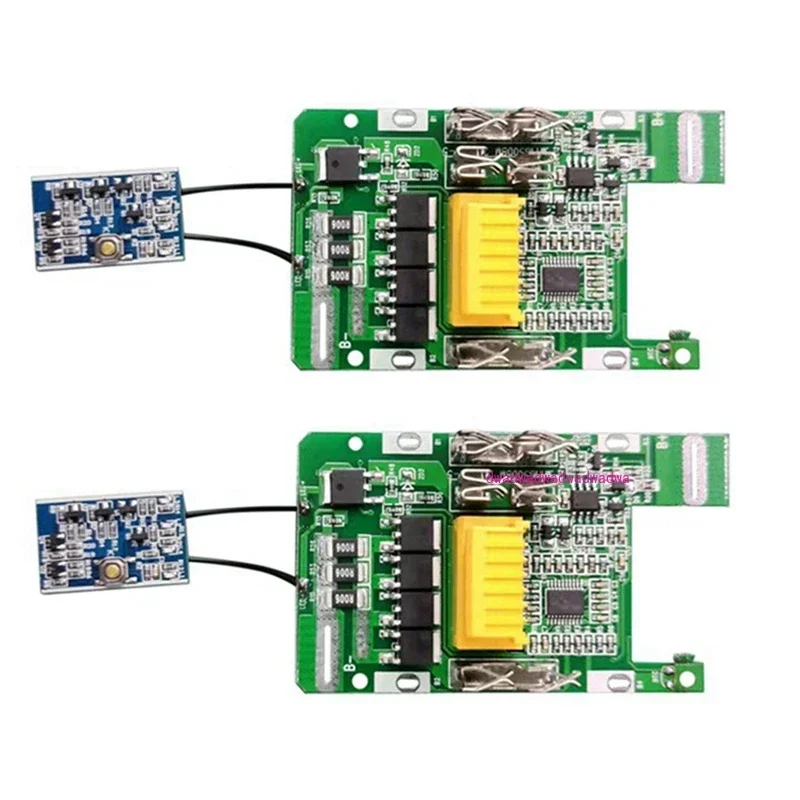 

2X BL1830 литий-ионный аккумулятор BMS PCB плата защиты от зарядки для электроинструментов Makita 18 В BL1815 BL1860 LXT400